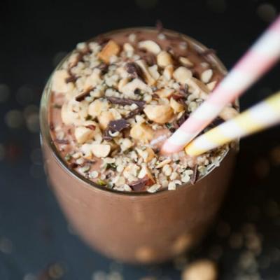 Chia seeds recipe for nutty chocolate drink
