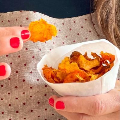 Sweet potato chips