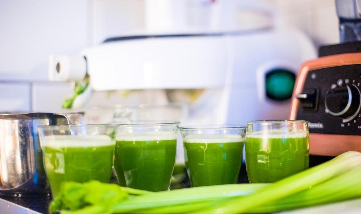 Interval fasting with green juices
