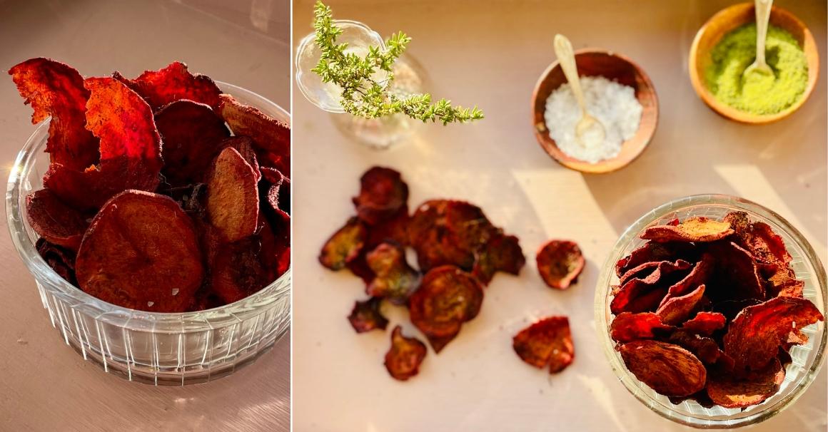 Dehydrator Recipes: Beetroot Chips