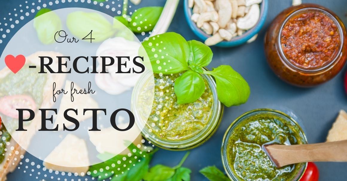 Pesto recipes from the blender