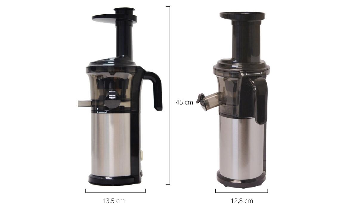 Tribest Shine compact juicer with compact dimensions