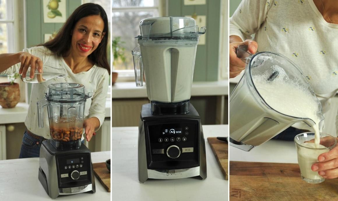 Vitamix A3500i Ascent Series Make Your Own Almond Milka